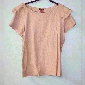 Vince Camuto short sleeve detailed t-shirt dress shirt size 1X